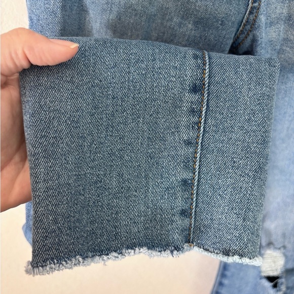 Levi's Kids Blue Distressed Jeans - Picture 6 of 14